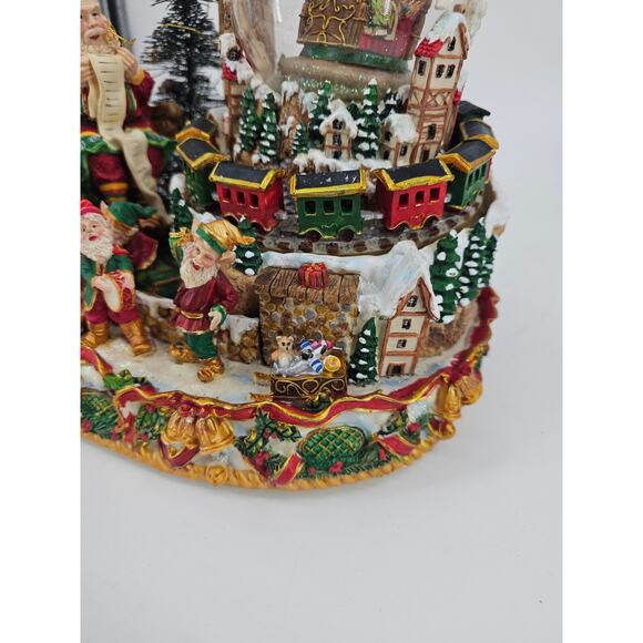Grandeur Noel Musical Waterglobe Collectors Edition 2002 #15571 NOT WORKING READ - Picture 8 of 16